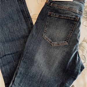 Women's Size 8 Petite Classic Skinny Jeans - Dark Stone New